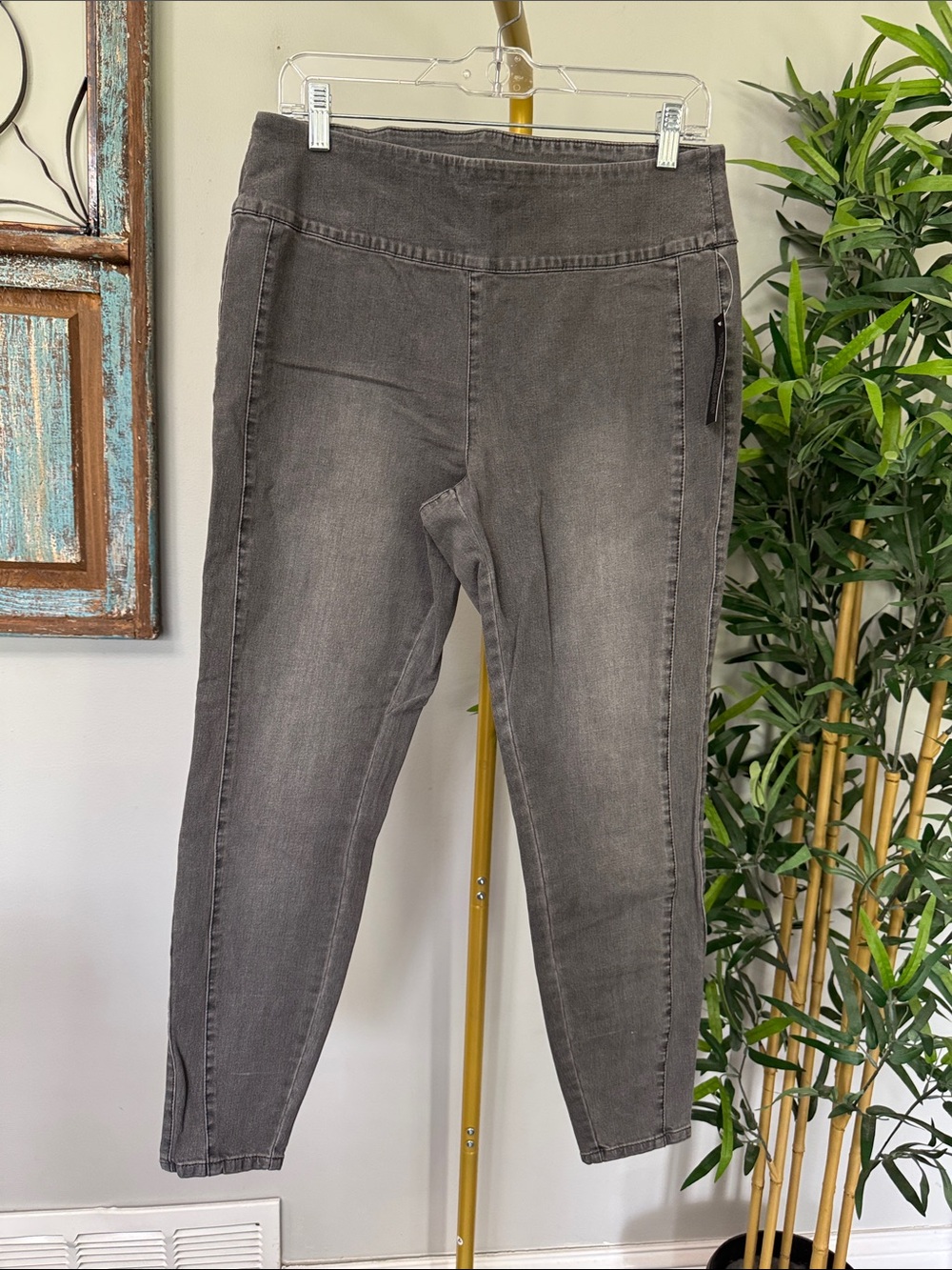 G by Giuliana Gray High-Rise Stretch Jeggings